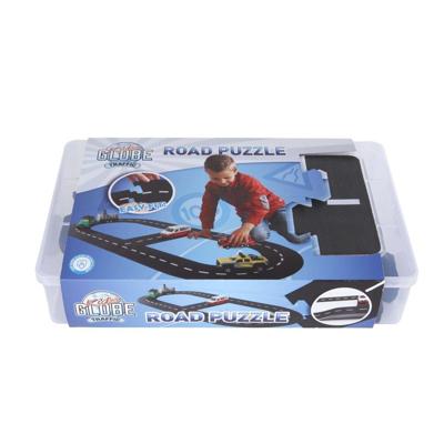 Kids Globe autobaan wegdelen puzzel