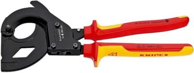 Knipex 95 36 315 A Ratel-kabelsnijder Geschikt voor (striptechniek) Gepantserde kabel 45 mm 380 mm²