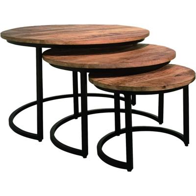 Bijzettafel Max set van 3