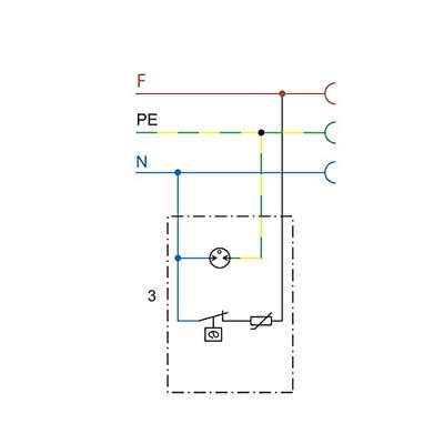 Finder 7P.32.8.275.0005 7P.32.8.275.0005 Overspanningsveilige afleider Overspanningsbeveiliging voor: Verdeelkast 1 stuk(s)