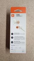 JBL T160 Tune Wired In-ear hoofdtelefoon met microfoon, wit - thumbnail