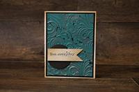 Sizzix • tim holtz multi-level texture fades embossing folder swirls - thumbnail