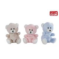 Mini Club knuffel beer pluche - roze, 20cm - thumbnail