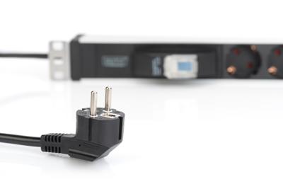 Digitus DN-95417 energiedistributie 1U Zwart, Zilver 6 AC-uitgang(en) Digitus DN-95417 energiedistributie 1U Zwart, Zilver 6 AC-uitgang(en)