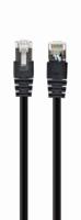 S/FTP Cat6A patchkabel LSZH, zwart 5 meter - thumbnail