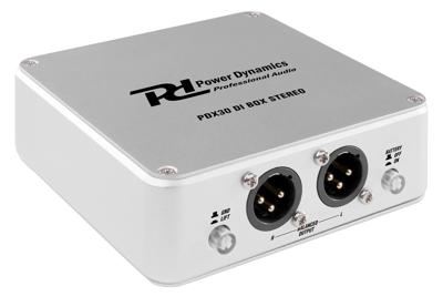 Power Dynamics PDX30 Active DI BOX Stereo