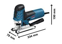 Bosch Professional GST 150 CE 0601512003 Decoupeerzaag met pendelbeweging Incl. koffer 780 W - thumbnail