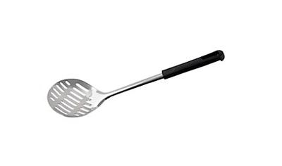 Fackelmann Food and More Opscheplepel 33 cm Zwart PP/RVS