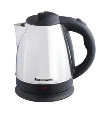 Ravanson CB-7015 waterkoker 1,8 l 1800 W Zwart, Roestvrijstaal