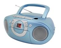 Soundmaster SCD5100BL CD-Boombox met FM radio en cassettespeler - thumbnail