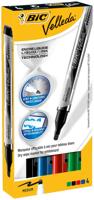 Velleda Whiteboardmarker Liquid Ink Pocket doos van 4 stuks in geassorteerde kleuren - thumbnail