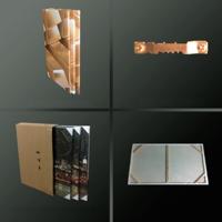 Schilderij Noorderlicht, 120x40 cm - thumbnail