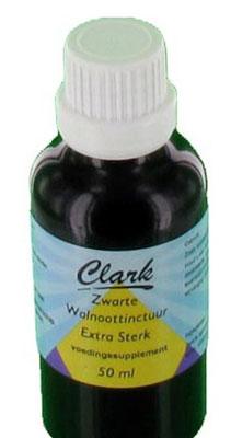 Clark Zwarte Walnoot Extra Sterk Tinctuur Clark Zwarte Walnoot Extra Sterk Tinctuur