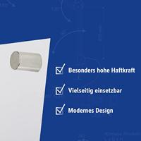 Magneet maul neodymium cilinder 20x25mm 13kg - thumbnail