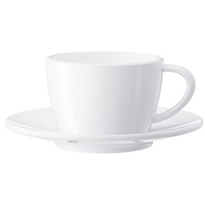 Set van 2 koffiekopjes Jura Cappucino 170 ml Wit Porselein 2 Onderdelen (2 Stuks)