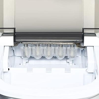 VidaXL Ijsblokjesmachine 2,4 l 15 kg/24 u zilver VidaXL Ijsblokjesmachine 2,4 l 15 kg/24 u zilver