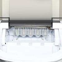 VidaXL Ijsblokjesmachine 2,4 l 15 kg/24 u zilver - thumbnail