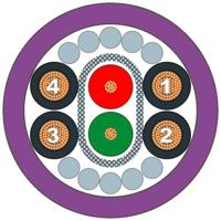 Siemens 6XV18307BN10 Hybride kabel 1 stuk(s) - thumbnail