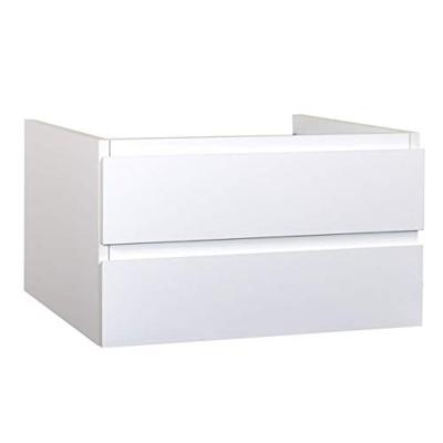 Creavit Badkamermeubelset Sally 120 cm Twee Soft-Close Lades Hoogglans Wit - Onderkast Sally 120 cm Hoogglans Wit