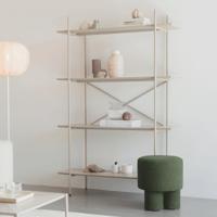ZILT Wandkast 'Aditya' 180 x 120cm, kleur Beige - thumbnail