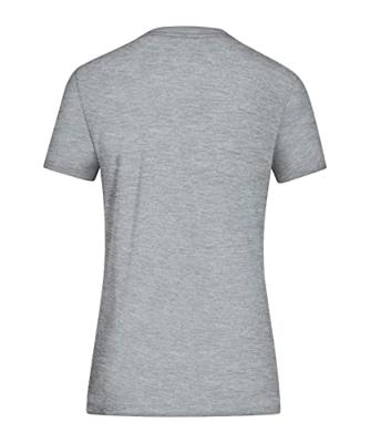 JAKO 6165D T-Shirt Base Dames - Lichtgrijs Gemeleerd - 44