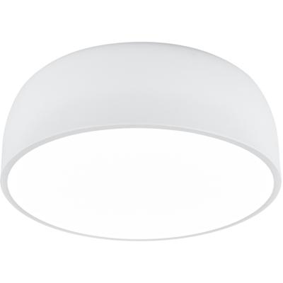 LED Plafondlamp - Plafondverlichting - Trion Barnon - E27 Fitting - 4-lichts - Rond - Mat Wit - Aluminium