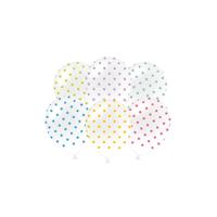 Paperdreams ballonnen Party dots 6st - thumbnail