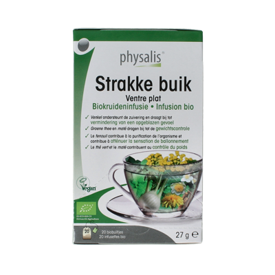 Physalis Strakke buik thee bio 20 Zakjes