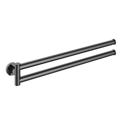 Hotbath &MORE Handdoekhouder draaibaar PBP Gepolijst Zwart PVD (BAA15PBP) Hotbath &MORE Handdoekhouder draaibaar PBP Gepolijst Zwart PVD (BAA15PBP)