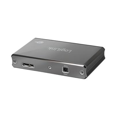LogiLink UA0282 USB 3.0-hub Met aluminium behuizing, Met status-LEDs Space grijs LogiLink UA0282 USB 3.0-hub Met aluminium behuizing, Met status-LEDs Space grijs