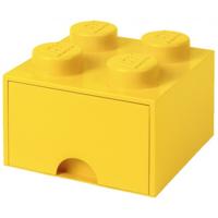 Room Copenhagen LEGO Brick Drawer 4 Geel opbergdoos - thumbnail