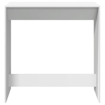 Bartafel 102x50x103,5 cm bewerkt hout wit