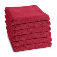 DDDDD DDDDD keukendoek logo 50x55cm red - thumbnail