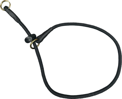 Slipketting met stop - Messing ringen Slipketting met stop - Messing ringen