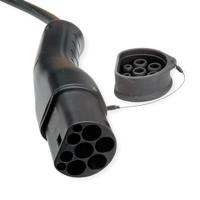 ROLINE Auto oplaadkabel Type2, 3-fase, 480VAC (3P+N+E), 16 A, 11 kW, 5 m - thumbnail