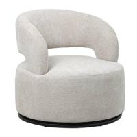 Giga Meubel - Fauteuil Beige - Stof|Textiel - Japandi Stijl - thumbnail