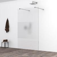 Wiesbaden Slim Inloopdouche 110x200 - Nano Coating - Helder en Matglas - thumbnail