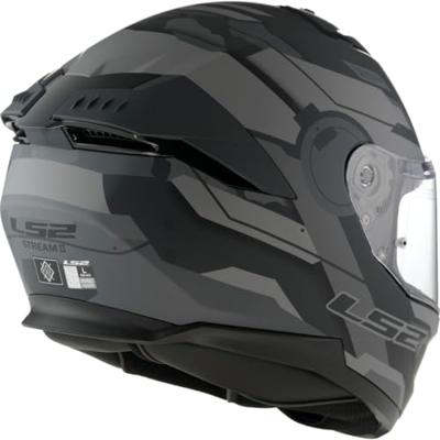 LS2 integraalhelm "ff808 stream ii shadow". helmet ff808 stre.ii shadow m grey matt
