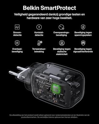 USB-kabel Belkin WCH016HQWH Wit USB-kabel Belkin WCH016HQWH Wit