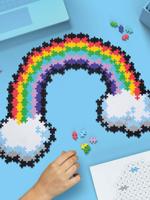Plus-Plus puzzle by number regenboog: 500 stuks (3913) - thumbnail