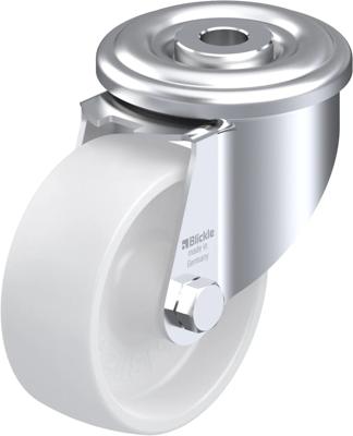 Blickle LER-PO 80G Zwenkwiel Wieldiameter: 80 mm Draagvermogen (max.): 150 kg 1 stuk(s)