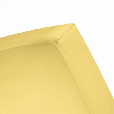 Damai hoeslaken katoen 80-90 x 220 lemon multiform