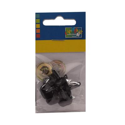 Darice • neuzen hond/beer 15 mm 6 st