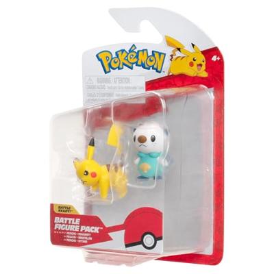 Pokemon Battle Figure Pack - Oshawott & Pikachu
