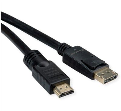 ROLINE DisplayPort Kabel DP - UHDTV, M/M, zwart, 7,5 m