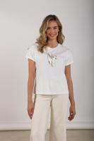 Nukus T-Shirt Rowena | Offwhite/Sand - thumbnail