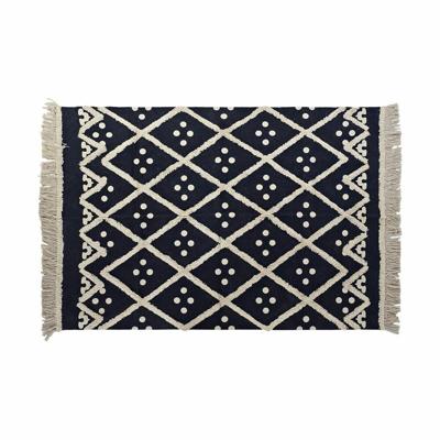 Tapijt DKD Home Decor Beige Marineblauw 120 x 180 x 0,7 cm
