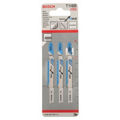 Bosch Accessoires Decoupeerzaagblad T 118 B Basic for Metal 3st - 2608631673 - thumbnail