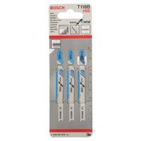 Bosch Accessories 2608631673 Decoupeerzaagblad T 118 B Basic for Metal, verpakking van 3 stuks 3 stuk(s) - thumbnail