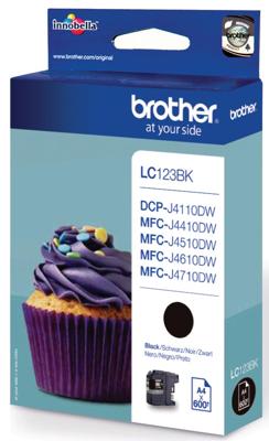 Brother LC-123BK zwart